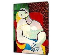 The Dream Paint by Pablo Picasso Picture Print On Framed Canvas Wall Art Home Decoration 34’’ x 24’’inch(86x 60 cm) -38mm Depth
