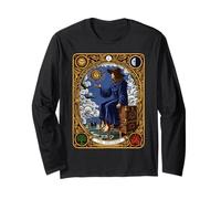 The Dreamer (The Fool) Mayor Arcana Tarot Card Gothic Tee Long Sleeve T-Shirt