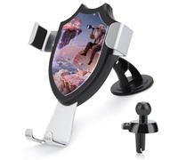 The Dreamland of The Starry Sky Wanderer Car Phone Mount Universal Cell Phone Holder for Dashboard Windshield Air Vent, Rotatable Adjustable Automobile Cradle, Compatible with All 4-6 Inch Smartphone