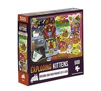 The Dreams & Nightmares of a Dog Jigsaw Puzzle by Exploding Kittens - 500 Pieces Jigsaw Puzzle for Adults, Teens, and Kids - Dog Puzzle, Funny Puzzle, Art Puzzle