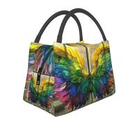 The dreamy angel Insulated Lunch Bag for Women-Large Capacity,Leak-Proof & Easy to Clean for Work, Picnics, and Travel