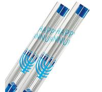 The Dreidel Company Hanukkah Theme Gift Wrap Design, Chanukah Roll 17.5" X 180" Inch Sheet Chanukah Wrapping Paper (Metallic Hanukkah Menorah 2-Pack)