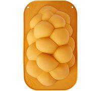 The Dreidel Company Silicone Challah Braid Bread Mold Bakeware, Perfect Kosher Challah Braided Baking Mold Pan, No Shaping Required, Large (Single)