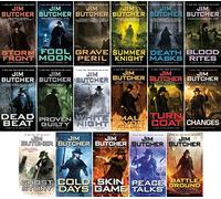 The Dresden Files by Jim Butcher, Complete Series Set (Books 1-17)