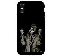 The Drifters Singer Ben E King Soul R&B By Dick Barnatt Case for iPhone X/XS
