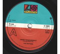 The Drifters - under the boardwalk / ruby baby 45 rpm single