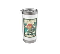 The Drink Package Tarot Card Skeleton Cruise Ship Stainless Steel Insulated Tumbler