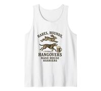The Drinking Club with a Running Problem Hash House Harriers Tank Top