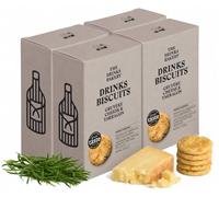 The Drinks Bakery Gruyere Cheese Biscuits 110g Posh Biscuits Savoury Snacks Rich Swiss Flavour Artisan Crackers Perfect Drinks Pairing Gift