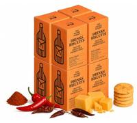 The Drinks Bakery Mature Cheddar Biscuits 36g Posh Biscuits Bold British Savoury Snacks Artisan Cheese Crackers Drinks Pairing Cheesy Snack Treat