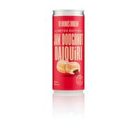 The Drinks Bureau Jam Doughnut Daiquiri Cocktails Ready to Drink Cans, Made from White rum, Strawberry, Lime and Doughnut, Pre-Mixed & Ready To Drink (ABV 8%), Vegan & Allergen Free, 12 x 200ml