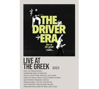 The Driver Era Live At The Greek A3 Print Poster Wall Art Home Decor Album Gift Present Photo Living Room Dining Room Bedroom Unframed Concert Tour Gig Live Show Music Arena
