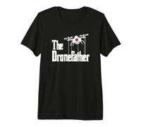 The Dronefather - Drone Pilot Quadcopter & Drones Premium T-Shirt