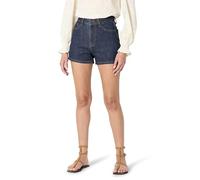 The Drop Blaire Micro Denim Short, Dark Indigo, 16