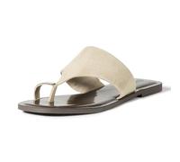 The Drop Camilla Wide Thong Sandal, Clay, 5 UK