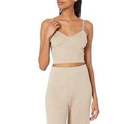 The Drop Catalina Sweater Bralette, Heather Sand, XXL Plus