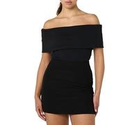 The Drop Jan Off The Shoulder Knit Top Blouses, Black, L