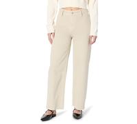 The Drop Kori Relaxed Wide Leg Jeans, Khaki, 6