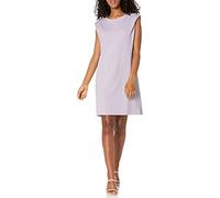 The Drop Mariana Power Shoulder Mini Dress, Dusty Purple, S