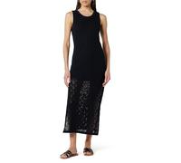 The Drop Ritu Crochet Maxi Dress, Black, XS