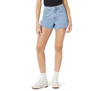 The Drop Rowan Flared Denim Short, Light Indigo, 40 Plus