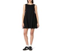 The Drop Sleeveless Bubble Hem Mini Dress, Black, 4XL Plus