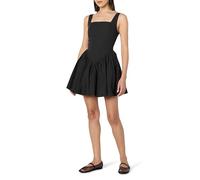 The Drop V-Front Ballet Mini Dress, Black, XL