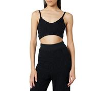 The Drop Women’s Diza Crochet Bralette, Black, XXS