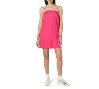 The Drop Women’s Seville Linen Mini Shift Dress, Raspberry, S