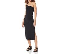The Drop Women's Aditi One-Shoulder Bodycon Knit Dress, Black, XL