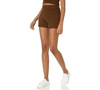 The Drop Women's Adrienne Pull-On Sweater Knit Short, Coffee Bean, 3XL Plus