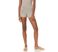 The Drop Women's Adrienne Pull-On Sweater Knit Short, Heather Mushroom, XL