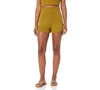 The Drop Women's Adrienne Pull-On Sweater Knit Short, Olive Oil, 3XL Plus