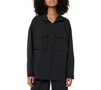The Drop Women's Anabel Relaxed Nylon Jacket, Black, L