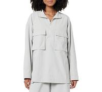 The Drop Women's Anabel Relaxed Nylon Jacket, Micro Chip, M