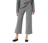 The Drop Women's Bernadette Pull-On Cropped Sweater Pant, Charcoal, M