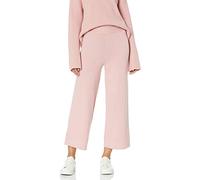 The Drop Women's Bernadette Pull-On Loose-Fit Cropped Sweater Pant, Zephyr Pink, XXS
