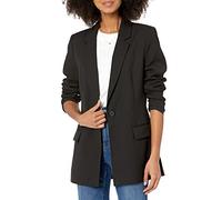 The Drop Women's Blake Long Blazer, Black, L