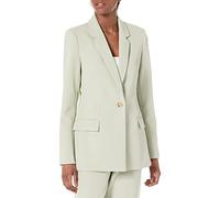 The Drop Women's Blake Long Blazer, Desert Sage, 3XL Plus