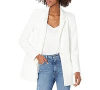 The Drop Women's Blake Long Blazer, Ivory, L