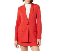 The Drop Women's Blake Long Blazer, Lava Red, XL