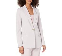 The Drop Women's Blake Long Blazer, Lilac Marble, XL