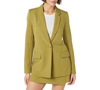 The Drop Women's Blake Long Blazer, Olive Oil, M