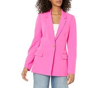 The Drop Women's Blake Long Blazer, Rose Pink, M