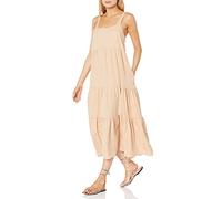 The Drop Women's Britt Tiered Maxi Tent Dress, Ginger, XS