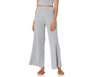 The Drop Women's Catalina Pull-On Rib Sweater Pant, Heather Grey, 5XL Plus