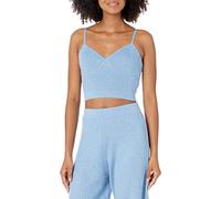 The Drop Women's Catalina Sweater Bralette, Sky Blue, 2X, Plus Size