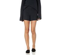 The Drop Women's Faith Pull-On Ribbed Sweater Short, Black, 3XL Plus