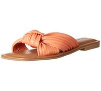 The Drop Women's Ida Bow Flat Sandal, Sorbet, 5.5