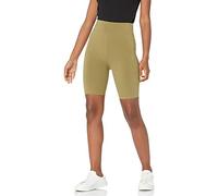 The Drop Women's Jeannie High Rise Mid Length Bike Short, Martini Olive, XS